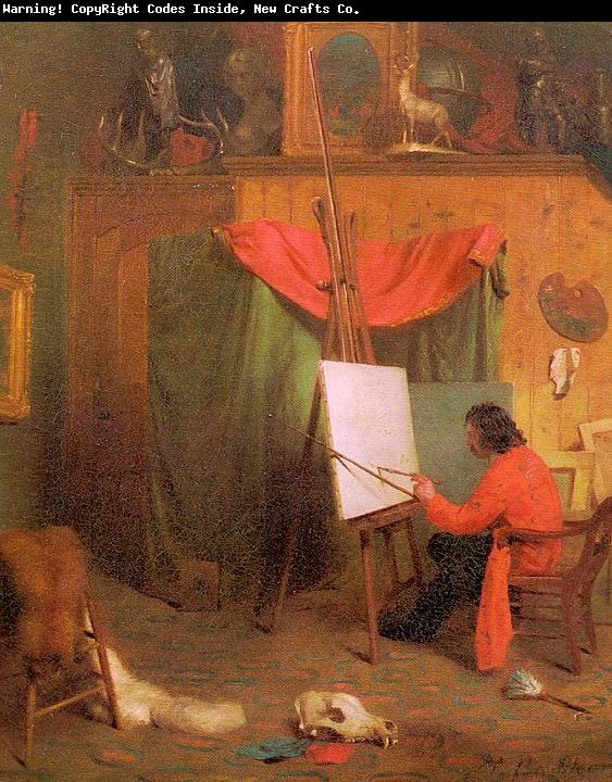 William Holbrook Beard Self Portrait in the Studio